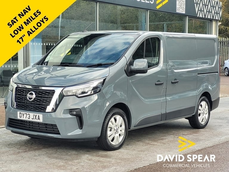 2023 Nissan Primastar DCI SWB 130ps 28 Tekna with Sat Nav, 17 Alloys, Reversing Cam, Air Con, 1  ...