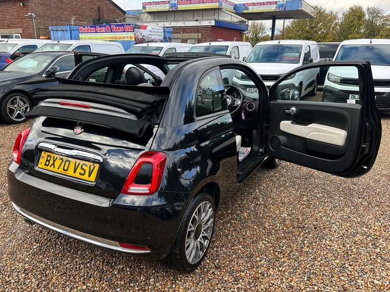 2020 Fiat 500C 1.2 Star Dualogic Euro 6 (s/s) 2dr CONVERTIBLE Petrol Automatic