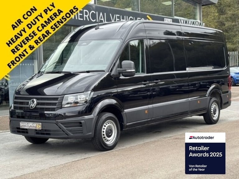 2025 Volkswagen Crafter TDI 140ps CR35 Commerce Plus L4 Lwb 4.3M with Air Con, Rev Cam, Heavy Dut...