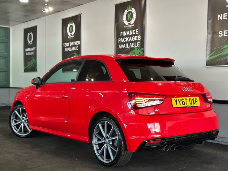 2017 Audi A1 1.4 TFSI 150 Black Edition 3dr S Tronic HATCHBACK Petrol Automatic