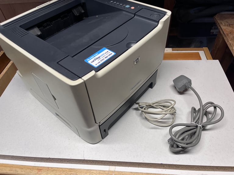 HP Laserjet P2015N Network Black & White Laser Printer
