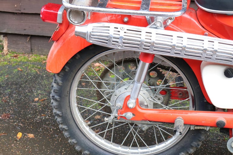 Honda CT90 CT 90 Trail 1968 Winter Restoration Project 799 miles from new!. #4