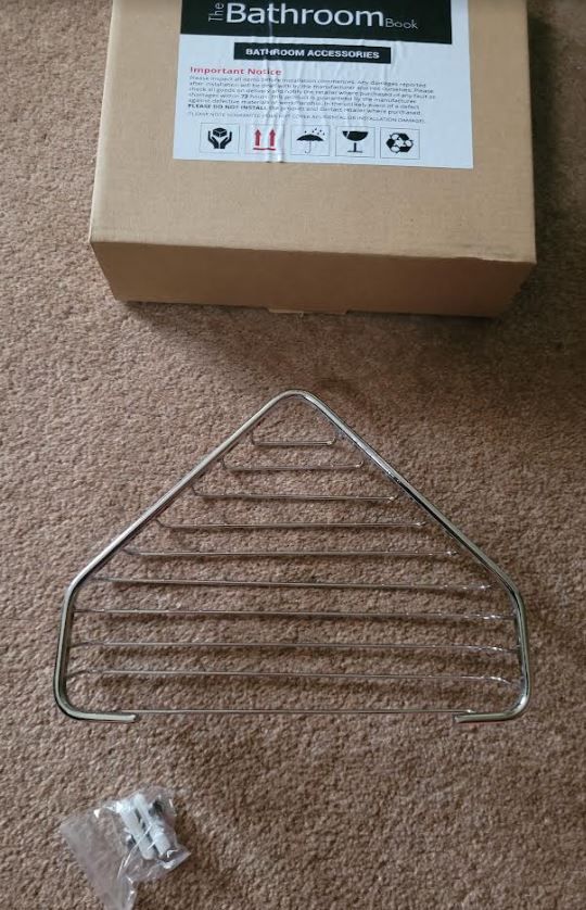 image for Bathroom / shower corner caddy/rack - brand new