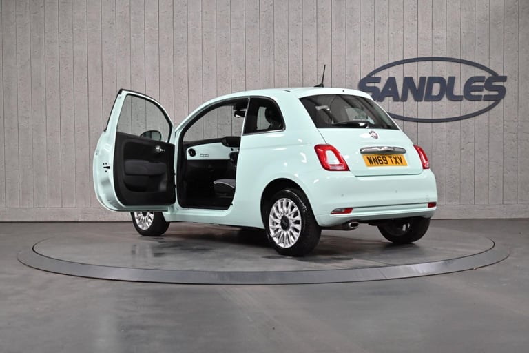 2019 Fiat 500 1.2 Lounge Euro 6 (s/s) 3dr HATCHBACK Petrol Manual