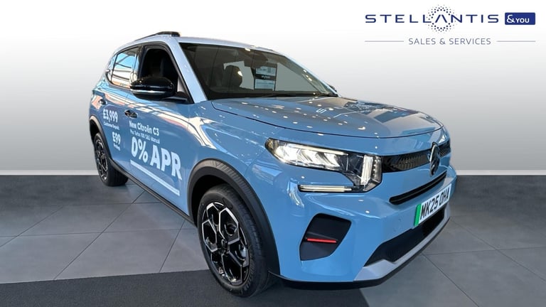 image for 2025 Citroen C3 Standard Range 44kWh PLUS Hatchback 5dr Electric Auto (7.4kW Charger) (113  Hatch...