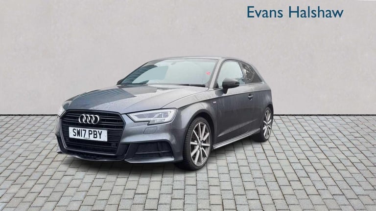 2017 Audi A3 2.0 TFSI Black Edition 3dr Hatchback Petrol Manual