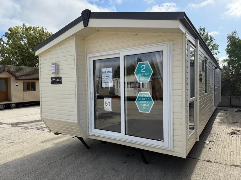 Superb 2 Bed Static Caravan - DG, CH, - Offsite Sale for Own Land, Self Build