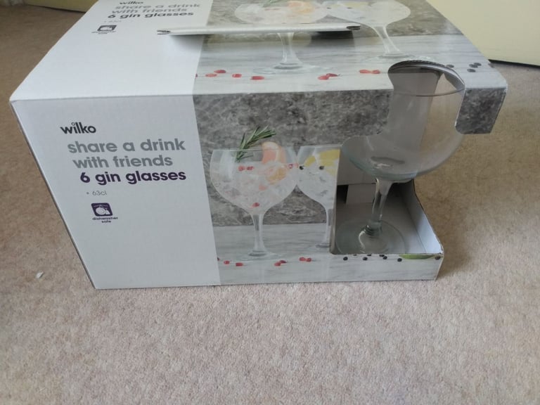 image for Gin Glasses Set of 6