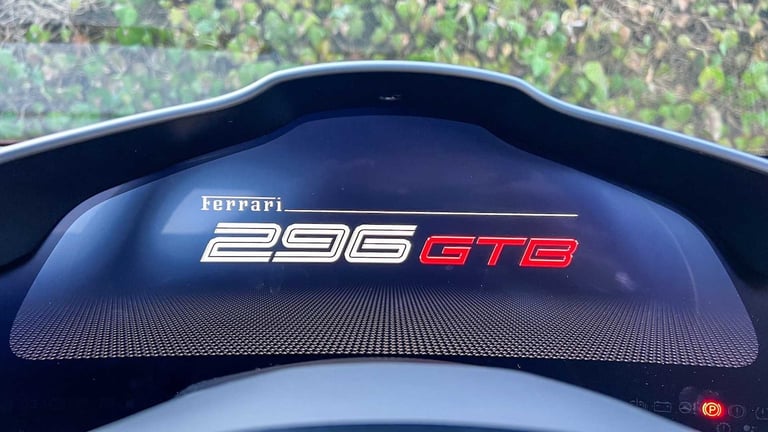 2022 Ferrari 296 GTB 3.0T V6 7.45kWh F1 DCT Euro 6 (s/s) 2dr Coupe Plug-In Hy Automatic