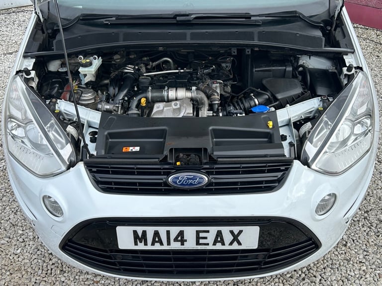 2014 Ford S-Max 1.6 TDCi Zetec 5dr (1 year warranty and breakdown cover) MPV Diesel Manual