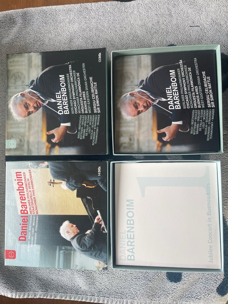 Daniel Barenboim - limited Anniversary Edition - 27 DVD’s - Classical 
