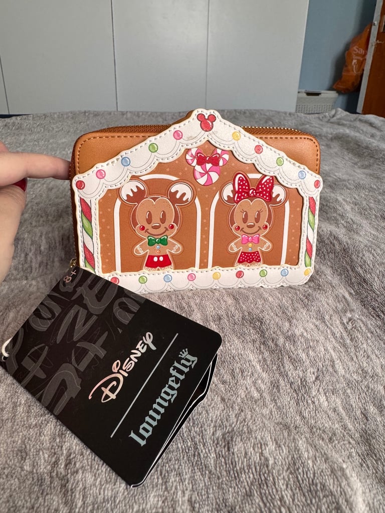 image for Disney Christmas Loungefly purse NEW 