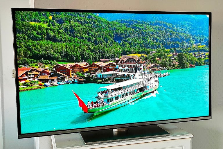 50" PANASONIC SMART FULL HD SLIM BIG SCREEN LED WIFI APPS TV RC STAND GREAT CONDITION-FREE DELIVERY