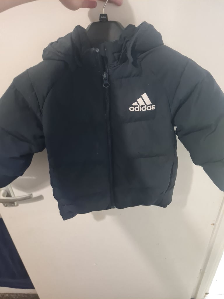 Adidas hooded puffer coat