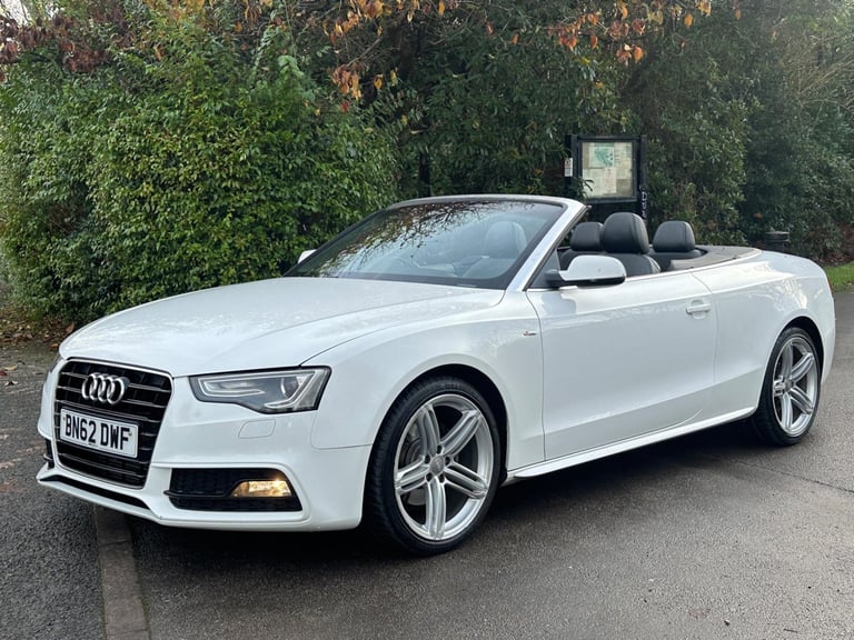 2012 Audi A5 Cabriolet 2.0 TDI S line Euro 5 (s/s) 2dr CONVERTIBLE Diesel Manual
