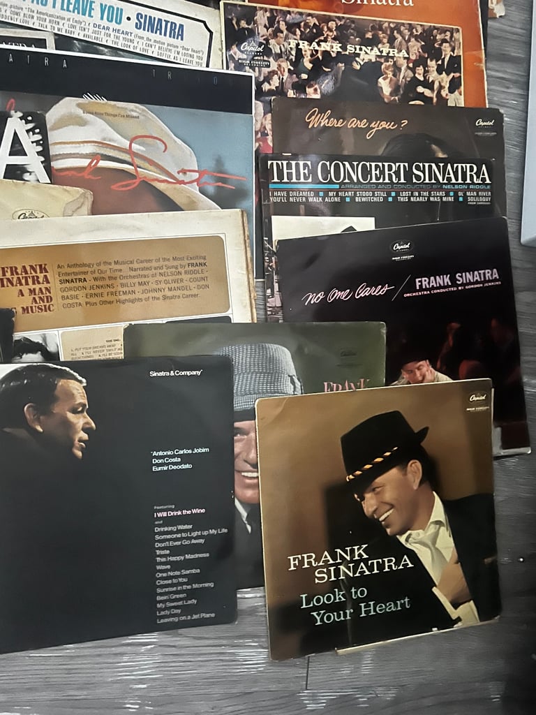 35 Frank Sinatra vinyls 5 other artists 