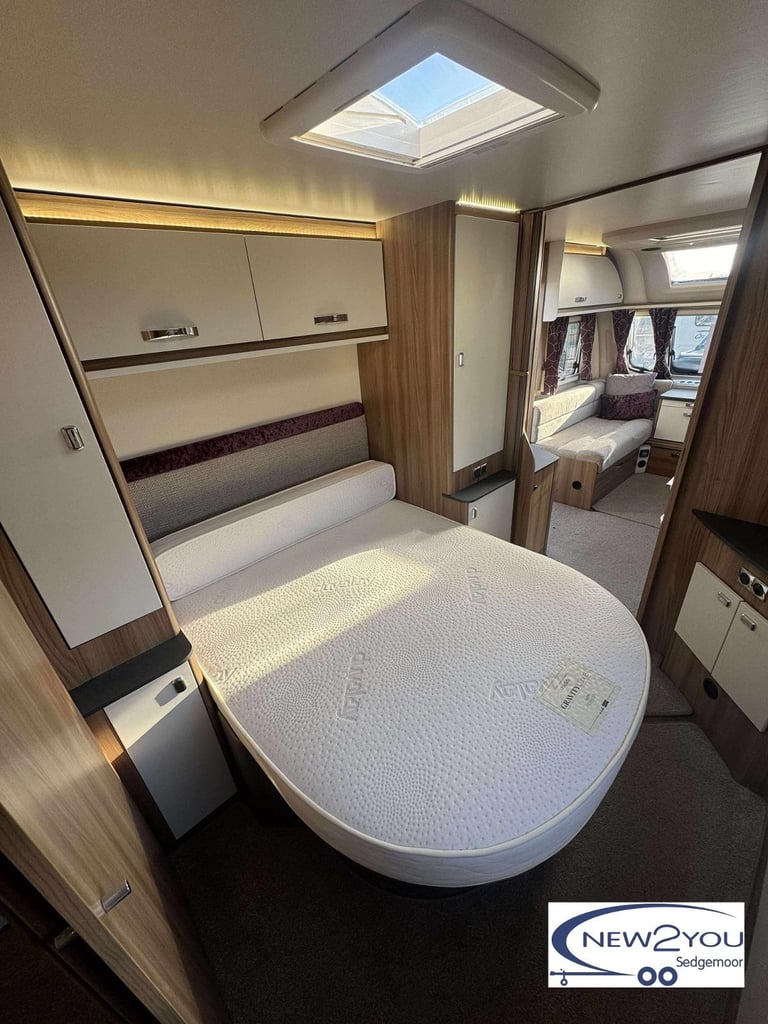 2020 Swift Coastline M4 SB 4 Berth TRANSEVERSE BED Caravan - STOCK NO S090