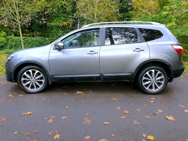 NISSAN QASHQAI 1.5 DCI TEKNA+2*7SEATS*2012*FSH*LEATHER*PANROOF*PARKING CAM*NAV*BL-TOOTH*XENONS#JEEP