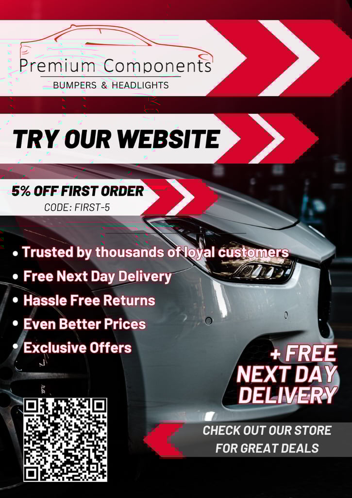 Skoda Scala Rear Bumper Genuine Blue With Diffuser 2019 - 2023 [ao63]