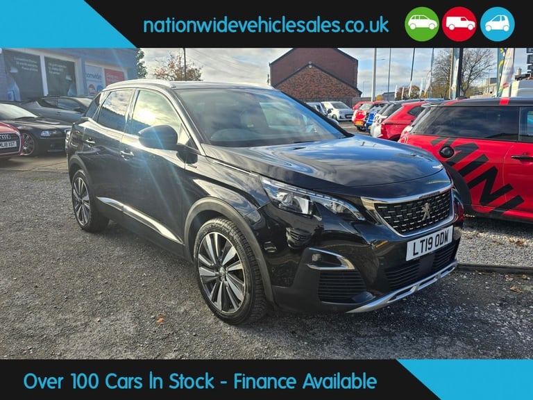 2019 Peugeot 3008 1.6 PureTech GT Line Premium SUV 5dr Petrol EAT Euro 6 (s/s) (180 ps) HATCHBACK...