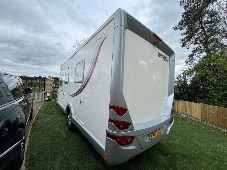 2015 FIAT RAPIDO 7065FF DESIGN MOTORHOME GENUINE 3500 MILES! FULL MOT STUNNING!!