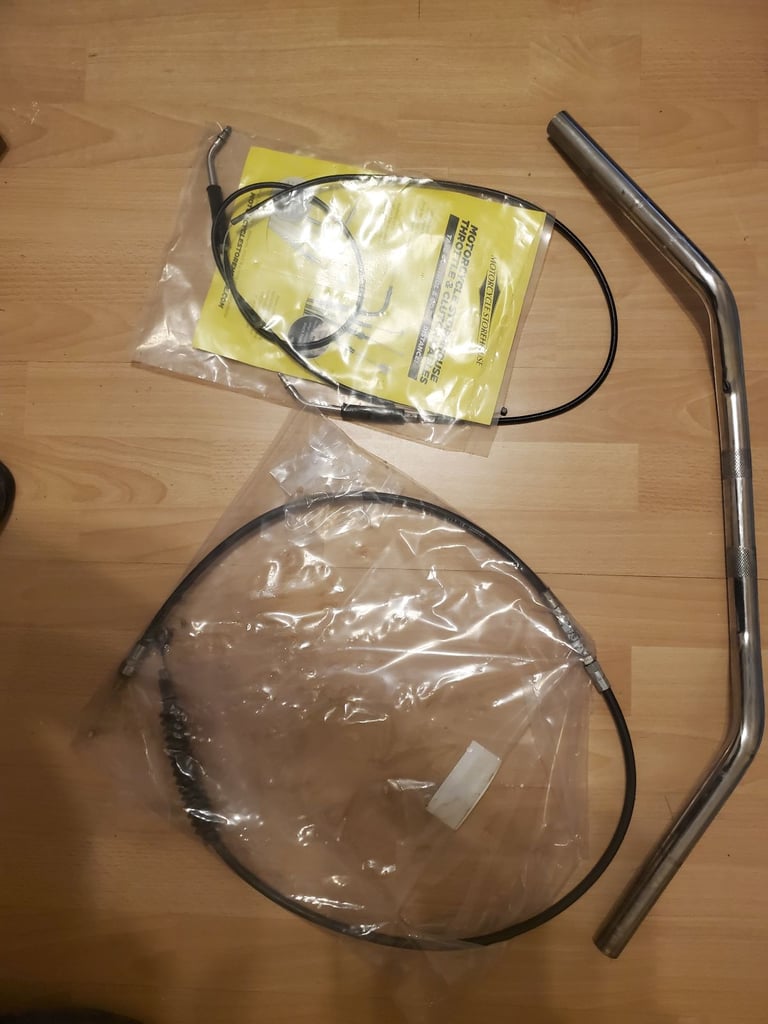 image for Harley davidson sportster roadster 2020 handlebars with cables