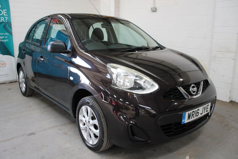 2016 Nissan Micra 1.2 Vibe Euro 6 5dr HATCHBACK Petrol Manual