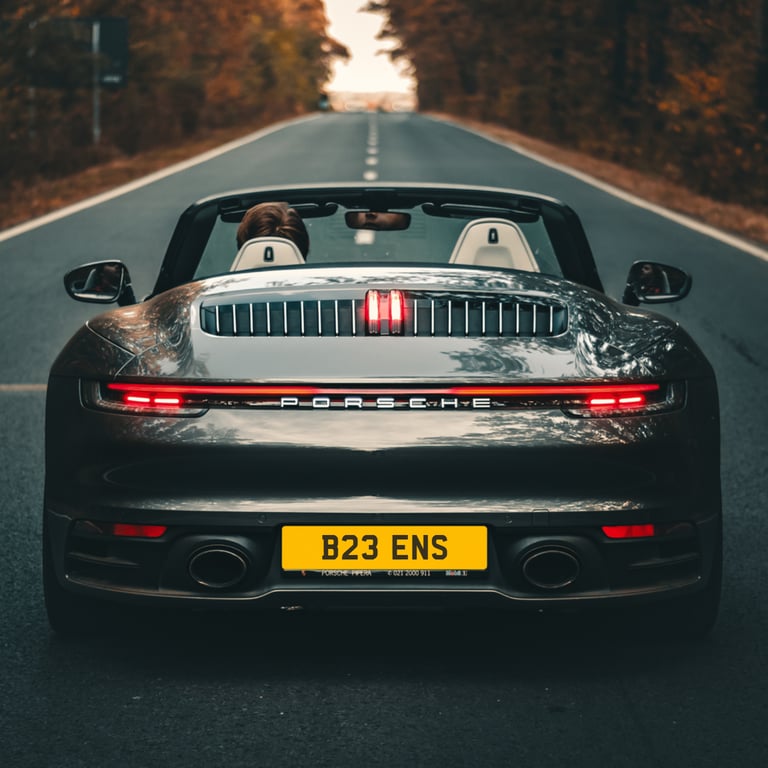 image for BENS BEN BRIENS PRIVATE REGISTRATION CHERISHED CAR NUMBER PLATE