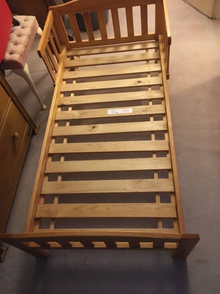  MOTHERCARE CHILDREN’s WOODEN BED IN GOOD CONDITION FOR SALE 