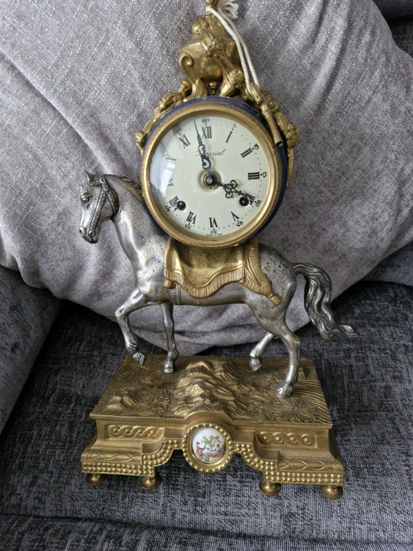 Antique Imperial Italian Brass made clock