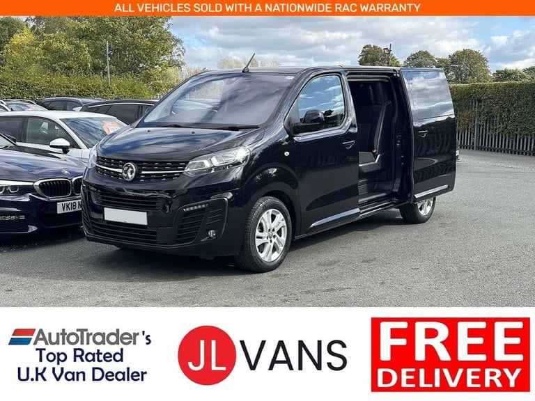 image for 2022 Vauxhall Vivaro Turbo D 3100 Elite Crew L2H1 Euro 6 145ps Combi Van Diesel Manual