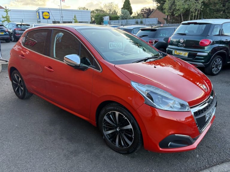  Peugeot 208 1.2 PureTech Allure Premium Orange 5dr Hatch Petrol
