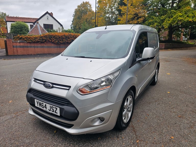 FORD TRANSIT CONNECT 1.6 TDCi LIMITED ALLOYS CRUISE A/C 3 SEATS NO VAT SILVER