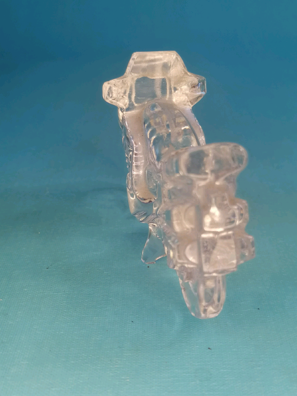 4,5inch Vintage Crystal motorcycle figure. 