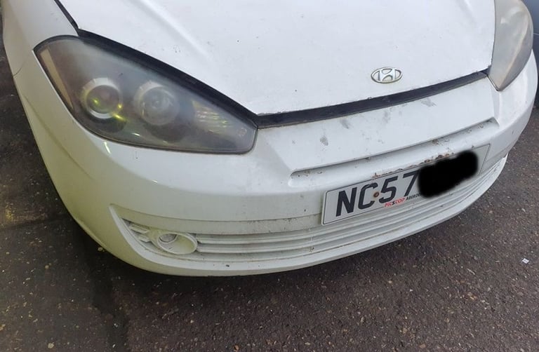 Hyundai Coupe S 111 Front Bumper White 2007