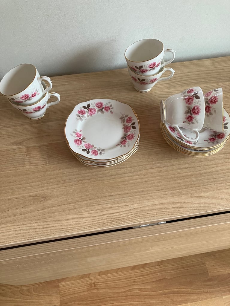image for Bone china tea set