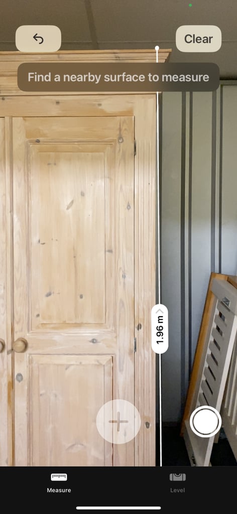 Pine whitewashed double wardrobe