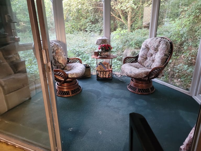 image for Swivel Cane Chairs