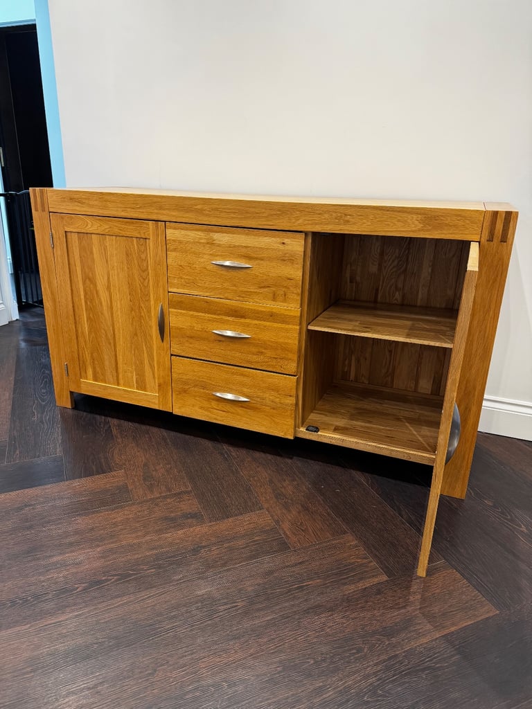 image for Solid wood Large sideboard