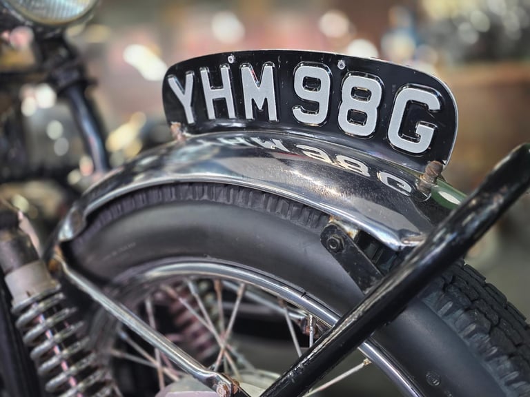 1969 BSA THUNDERBOLT 650 GARRARD WATSONIAN SIDECAR BARN FIND