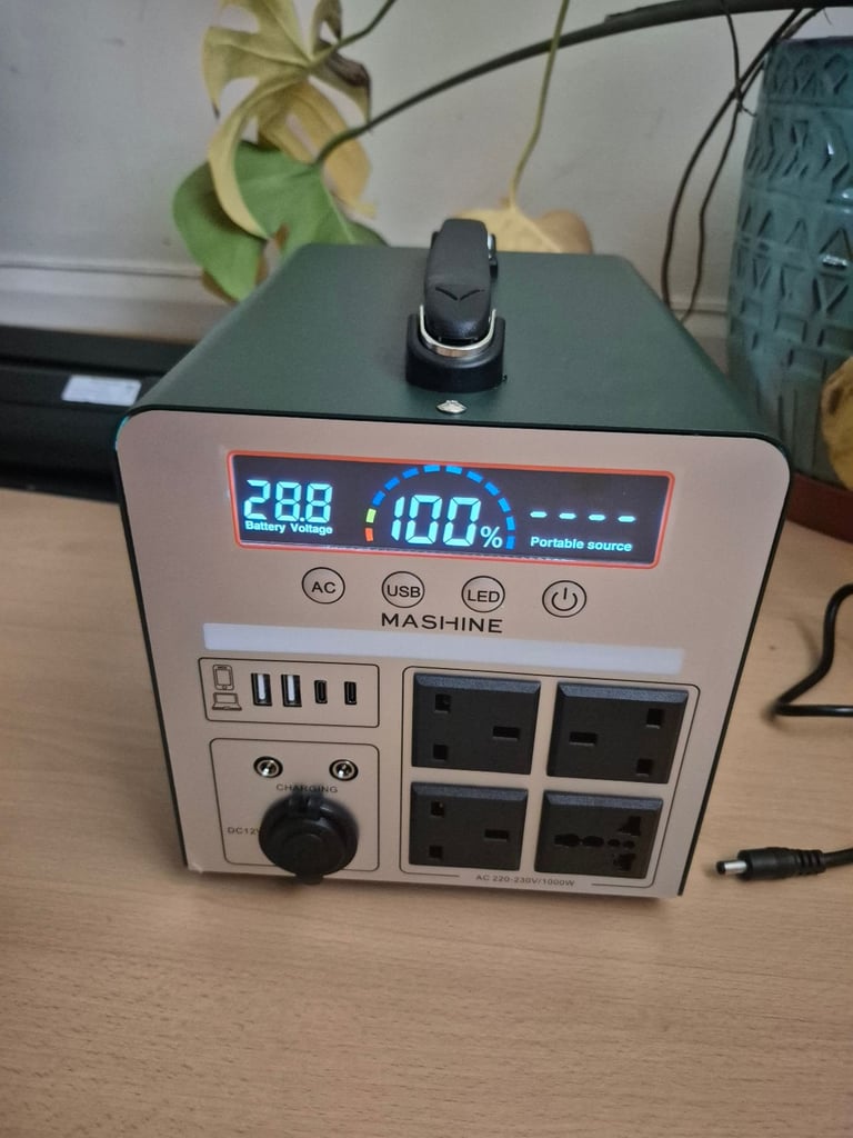 New Power Bank 1000W/600Wh