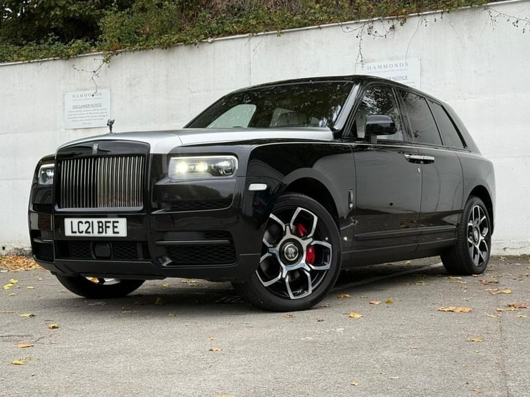2021 21 ROLLS-ROYCE CULLINAN 6.75 V12 BLACK BADGE SUV 5DR PETROL AUTO 4WD EURO 6