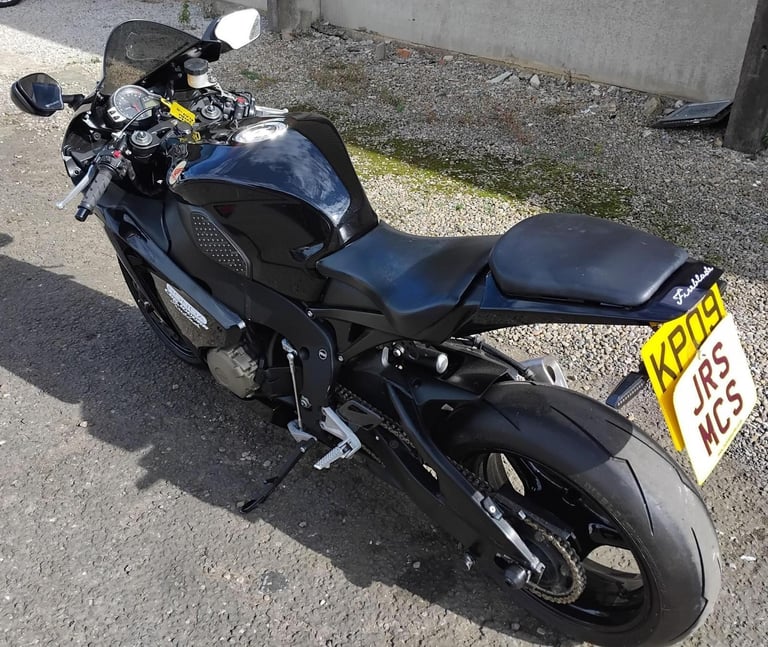 2009 09 HONDA CBR 1000 RR-8 FIREBLADE CBR1000RR CBR1000 BLACK SPORTS SUPERBIKE