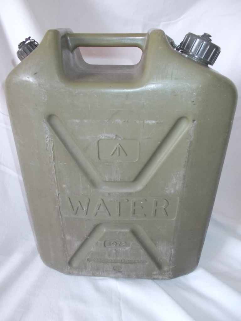 British Army Indestructible camper camping Water container 20 litre