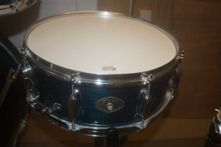 Vintage Tama Rockstar Custom Blue 5 Piece Drum Kit 22in Bass + All Hardware Included ~ £475 ono