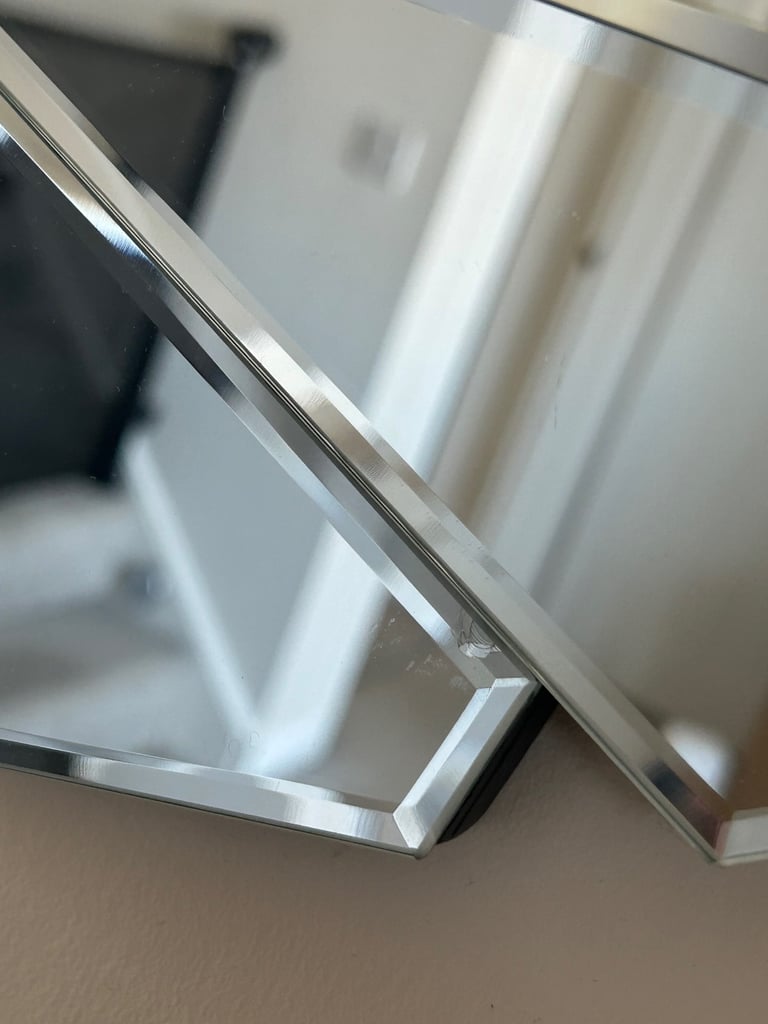 Dunelm Round Sunburst Style Mirror 