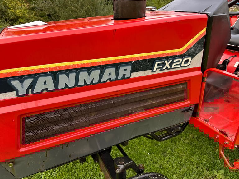 YANMAR FX20 2WD Compact Tractor & New 4ft Flail Mower *** WATCH VIDEO *** 20 HP * * 426 hours