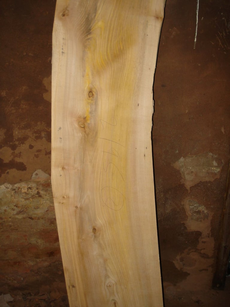 HUGE SOLID ELM LINTEL BEAM FOR FIREPLACE OR DOORWAY 84 IN X 15 IN X 6 IN BEAM I