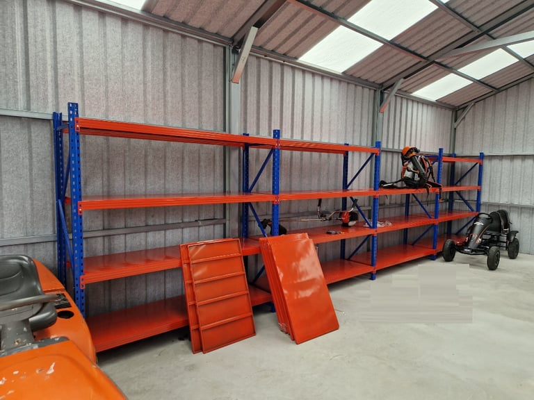 Longspan Shelving Units New Racking For Shops Garages Sheds
