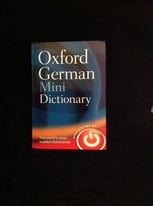 Oxford German dictionary and German phrasebook
